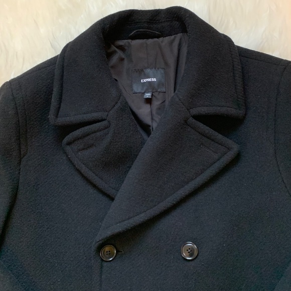 Men’s Express Peacoat Size M - Picture 15 of 16